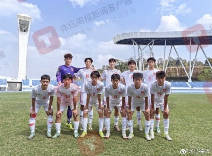  鄧捷夫、賈偉偉各入一球，U17國少0-2不敵07年齡段精英訓練營